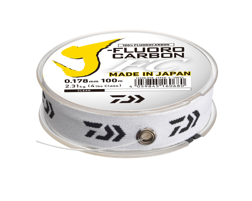 Daiwa Prorex FC Fluorocarbone Super Soft 150m Transparent - 0.16mm 2kg - Ligne Pêche Discrète Et Résistante