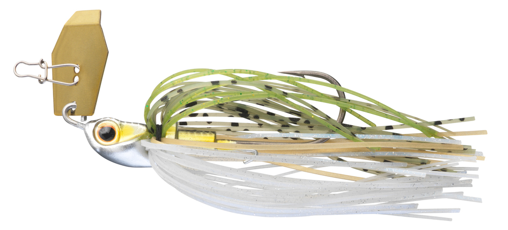 Daiwa Chatterbait Micro Bladed Jig – 8g – Met 1/0-haak – Witte Kleur – Ideaal Voor Roofvissen